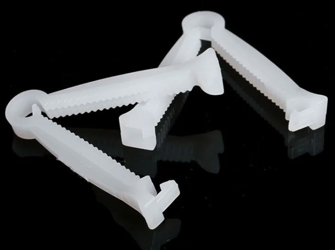 Disposable White Umbilical Clamp for Piglet, Pet, and Livestock Newborns